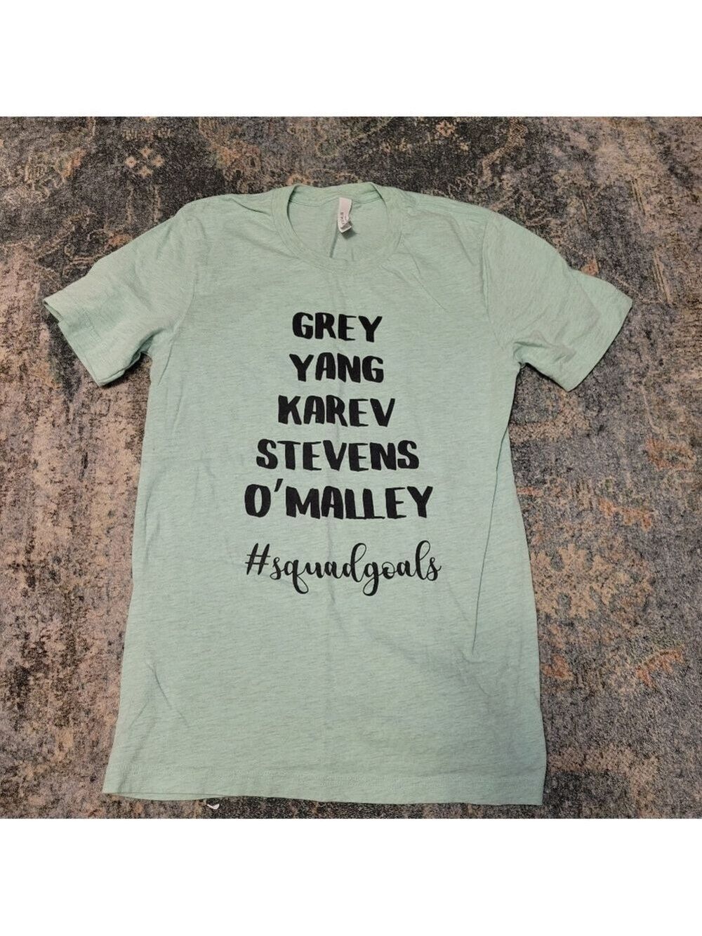 Bella Canvas Light Green Tee Size S